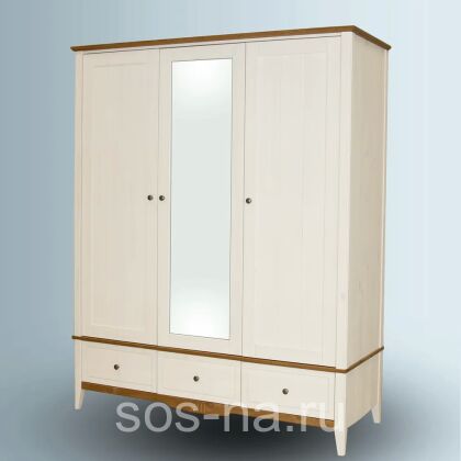 Шкаф для одежды Пенни 33 с зеркалом